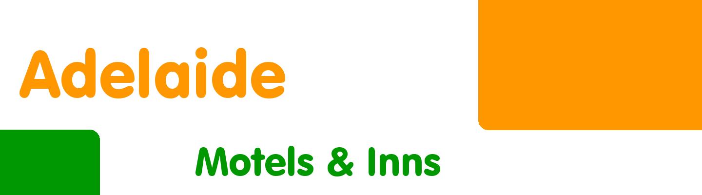 Best motels & inns in Adelaide - Rating & Reviews